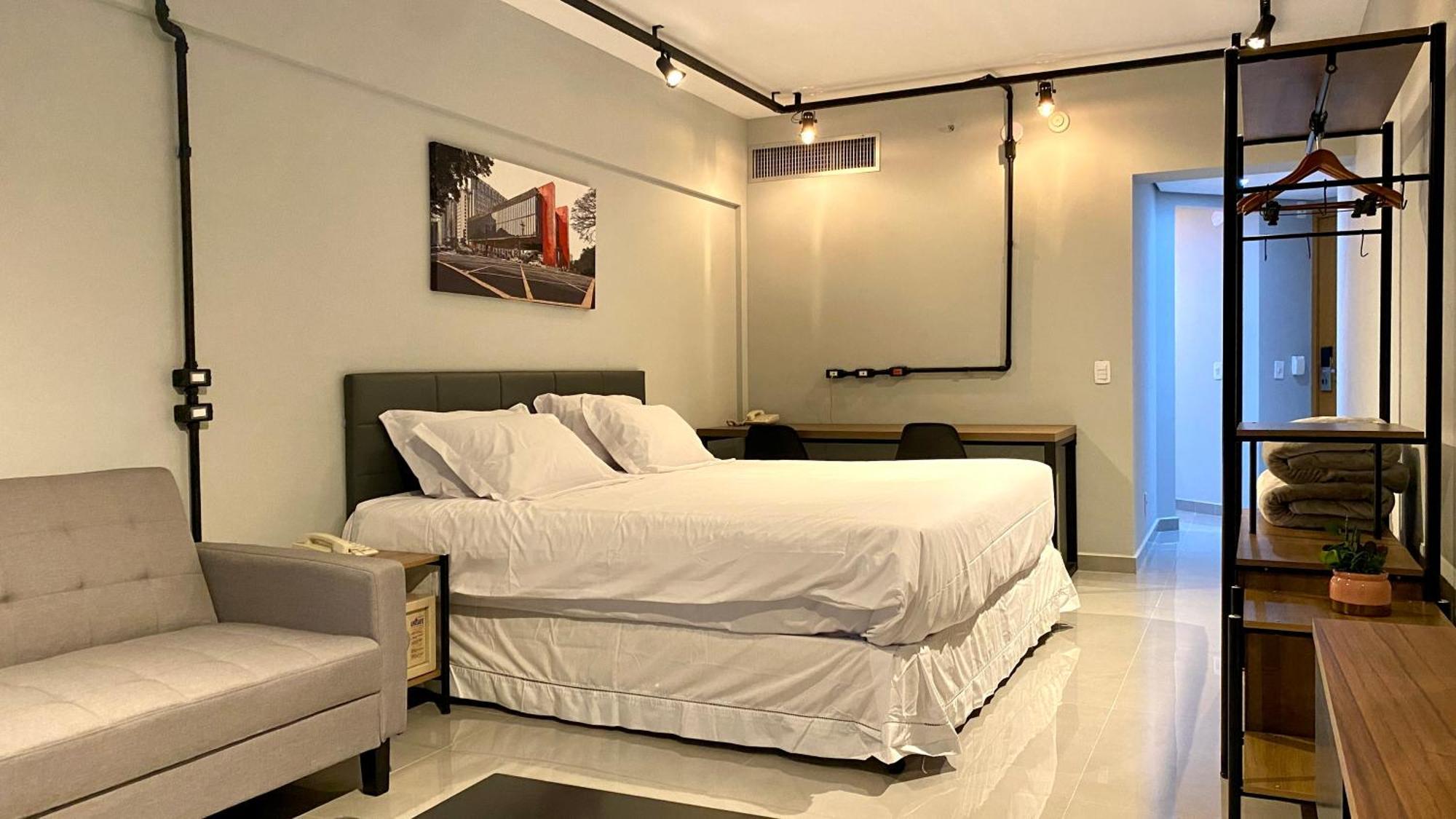 Sol - Flats Av Cauaxi By Anora Spaces Barueri Chambre photo